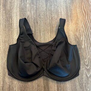 Delimira Posture Bra 38G Black Full Coverage Support W698